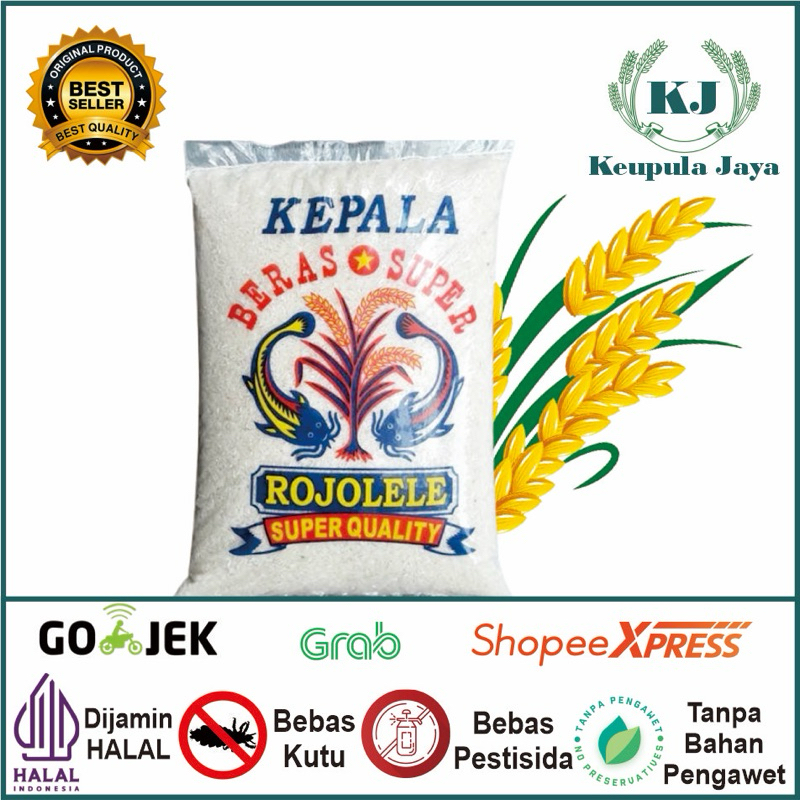 

BERAS ROJOLELE SUPER QUALITY 5 LITER