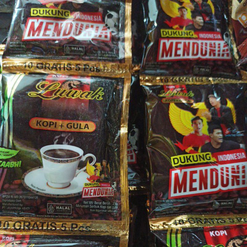 

LUWAK kopi + gula 1 renceng