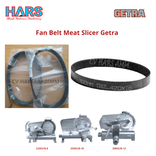 Sparepart Fan Belt Meat Slicer Getra /  Van Belt Meat Slicer Merek GETRA