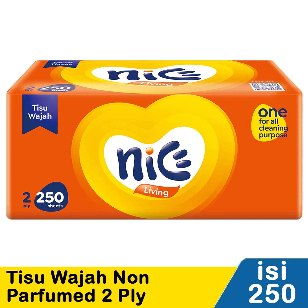 TISSUE NICE 250 SHEET 2 PLY / TISU MURAH