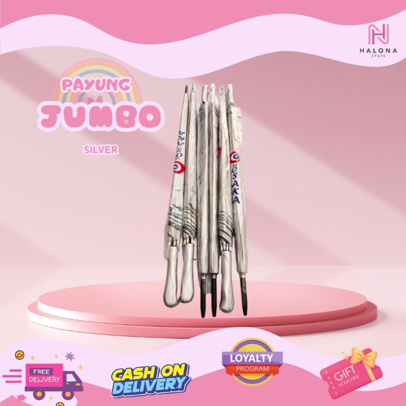 Payung Jumbo / Payung Golf Silver