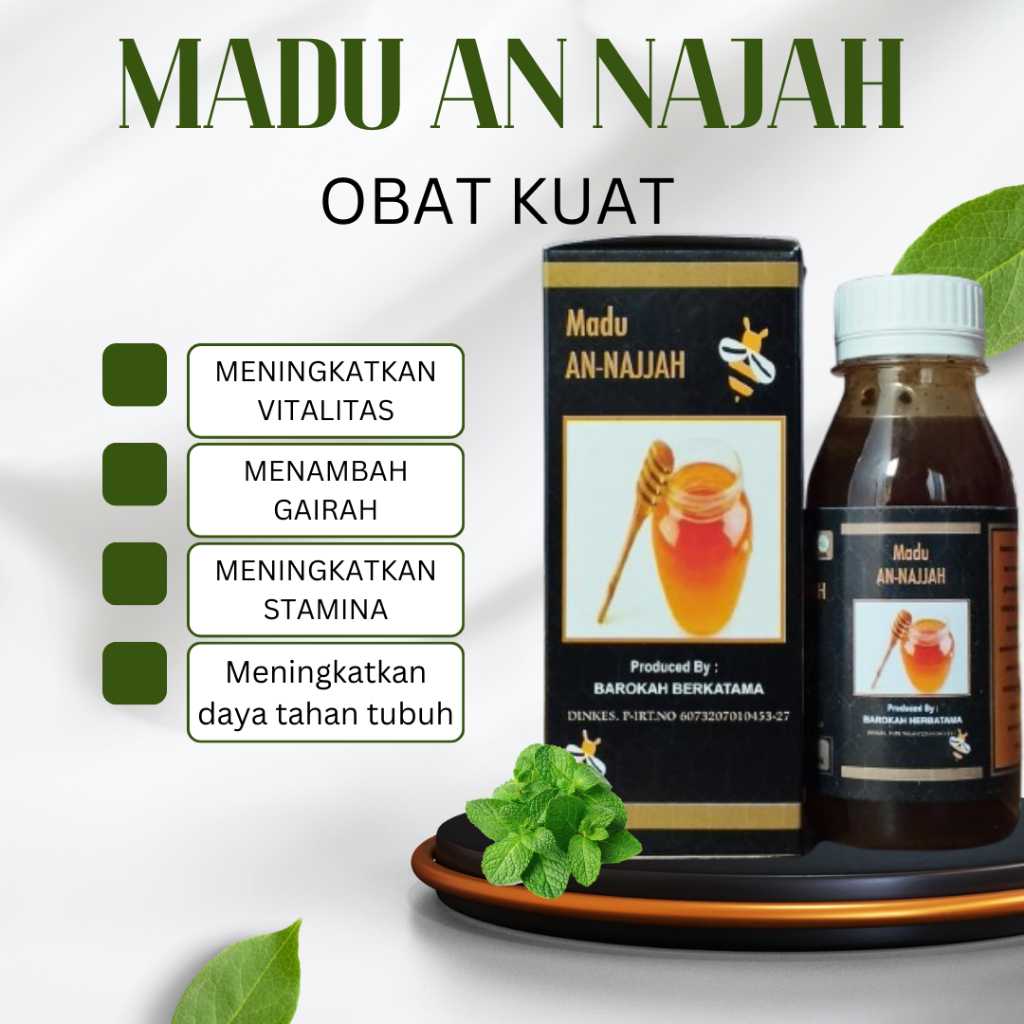 

Madu An Najjah Madu Herbal Perkasa Obat Herbal Madu Kejantanan Laki Laki Dewasa 100% Murni Dan Asli