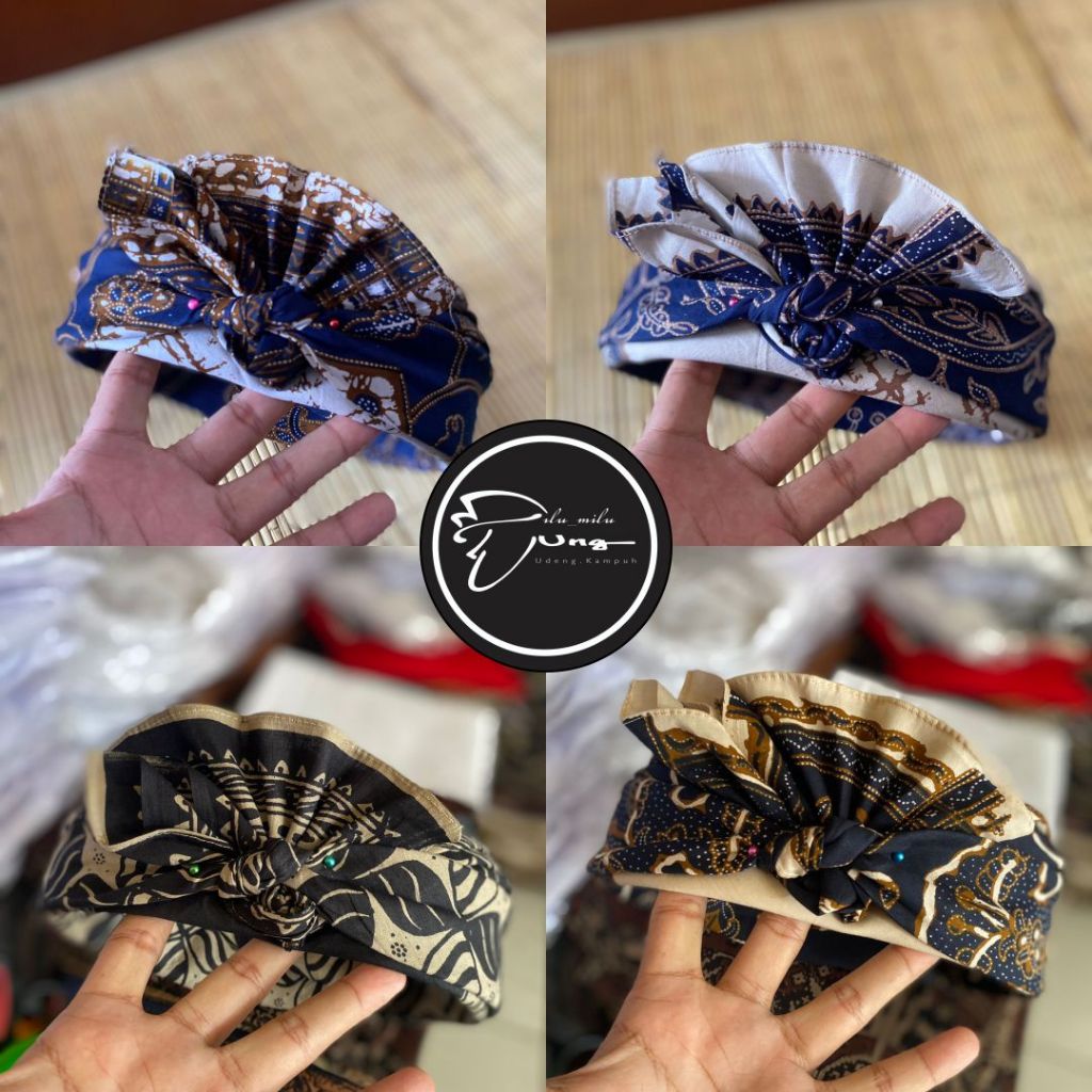 UDENG BATIK SEMI TULIS RIMPIT JADI / SETENGAH JADI / LEMBARAN