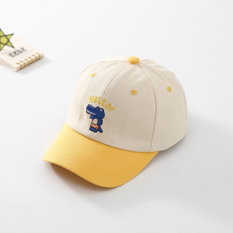 MAM Topi Anak Laki Laki Import Topi Baseball Anak Cowok Impor Topi Balita Motif Bordir Hello Buaya