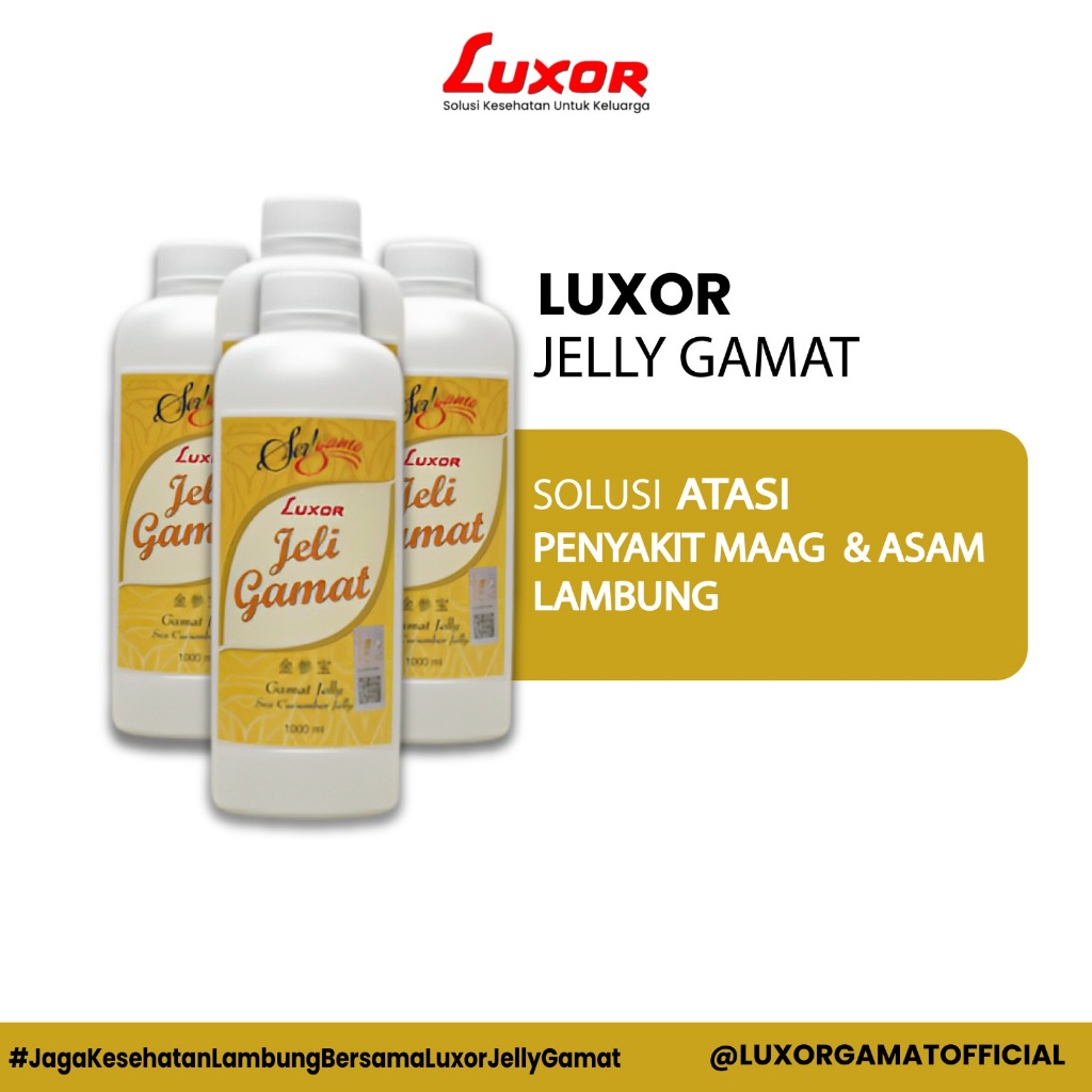 

Obat Herbal Kanker Tumor Dan Segala Jenis Masalah Lambung Tanpa Efek Samping Luxor Jelly Gamat1000ml