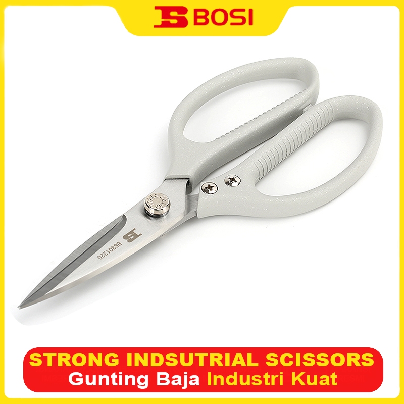

BOSI Strong Industrial Scissors Gunting Baja Industri Kuat Gunting Baja Serbaguna BS301220