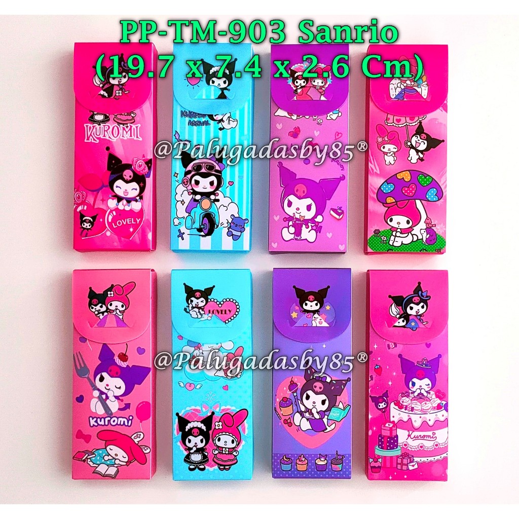 

(1 Biji) Kotak Pensil Lipat Karakter Sanrio / Kotak Pensil Lipat Mika GXIMP PP-TM-900 PP-TM-903