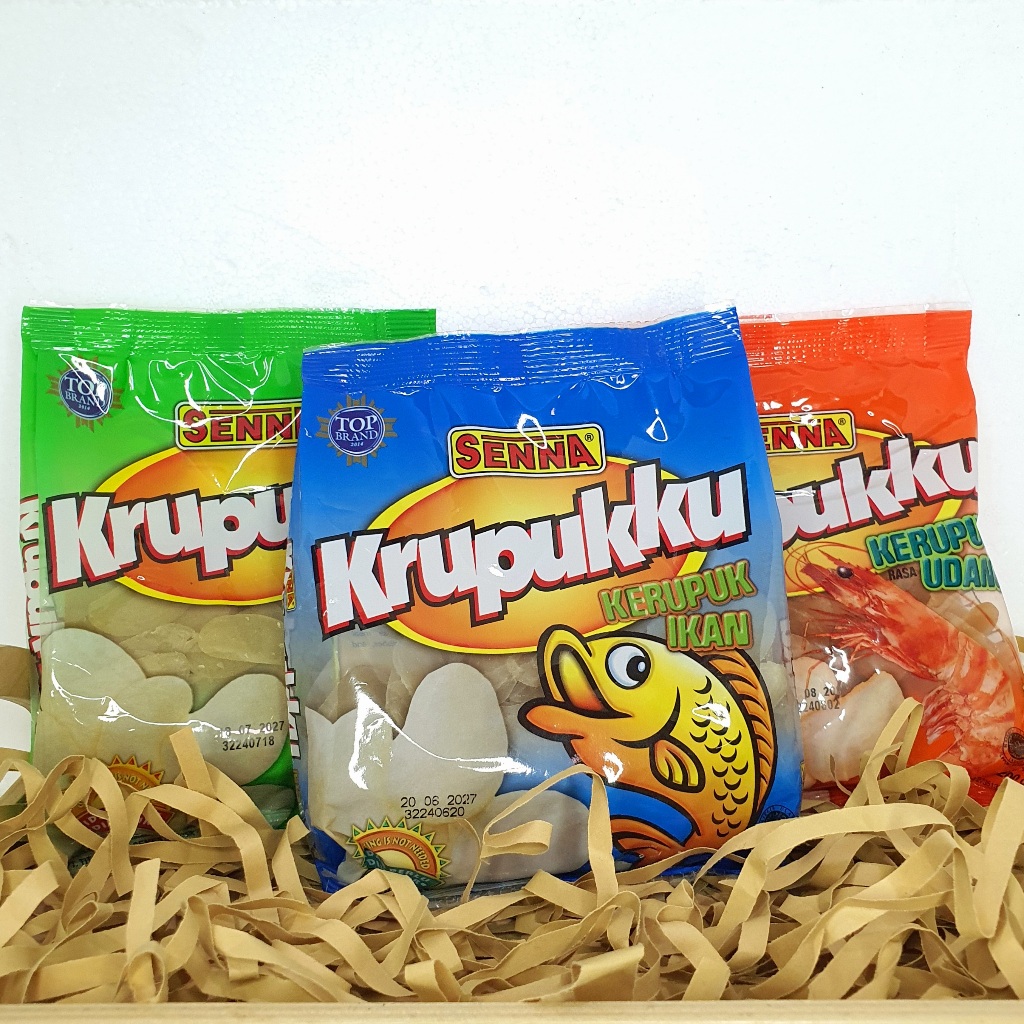 

SENNA KRUPUKKU 200GR | KRUPUKKU KERUPUK SENNA MIX RASA BAWANG/IKAN/UDANG