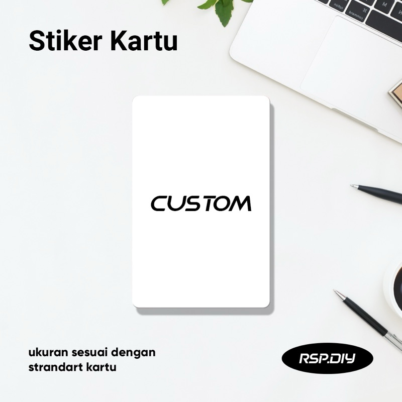 

Stiker Kartu/Sticker Kartu Premium/Kartu Elektronik