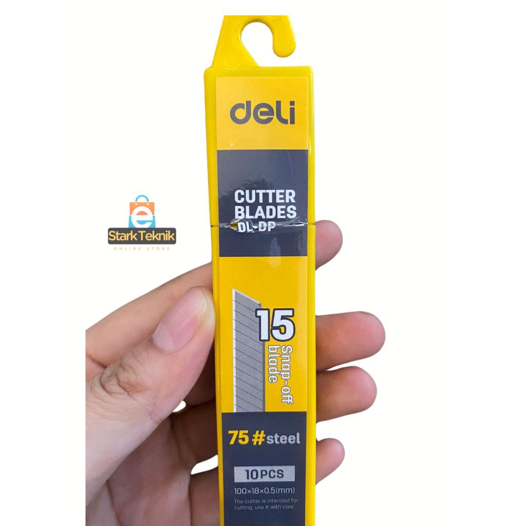 

DELI ISI PISAU CUTTER DL-DP