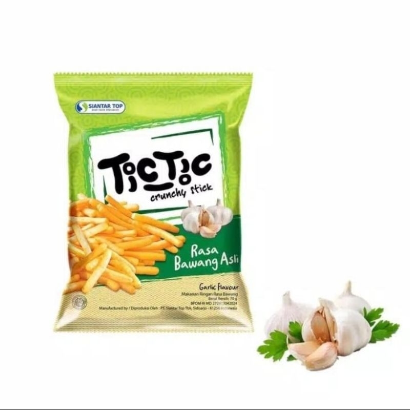 

TIC TIC CRUNCHY Stick rasa Bawang Asli 70g