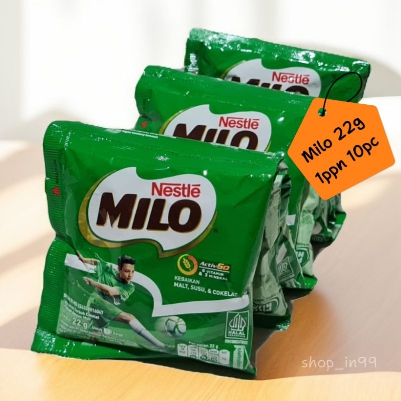 

Milo active go minuman serbuk coklat dengan malt sachet 10pc