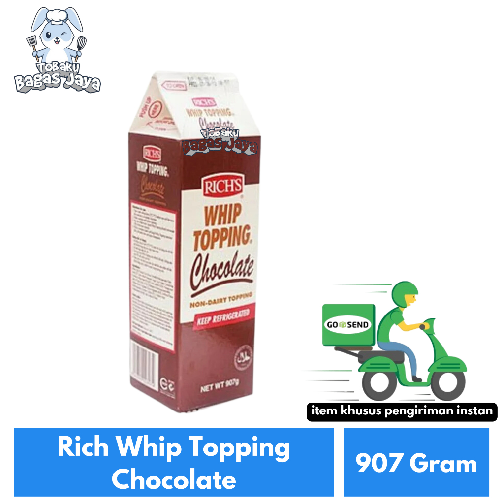 

Rich Chocolate Whip Topping 907 Gram