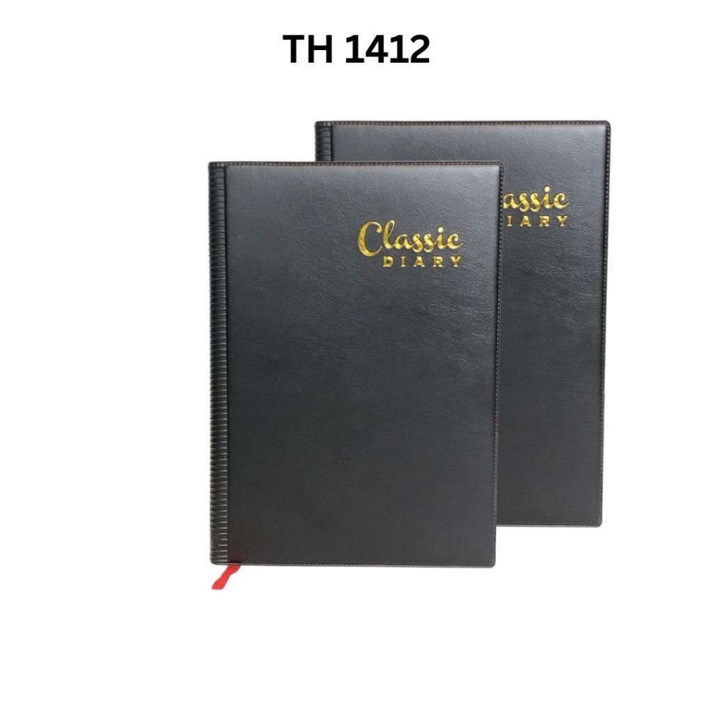 

Buku Agenda TH Classic Diary Tahun 2025 Ukuran A5 #TH 1412 / Buku Agenda Klasik– Satuan SHABG