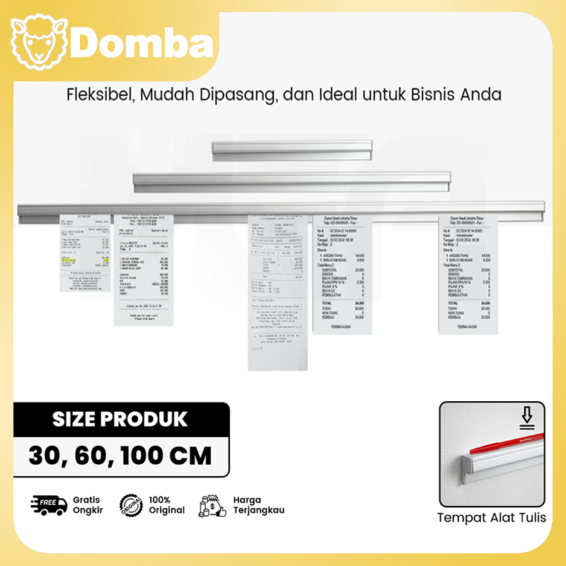 

BILL HOLDER / CAPITAN NOTA STAINLESS / RECEIPT HOLDER / PENJEPIT KERTAS BON BILL