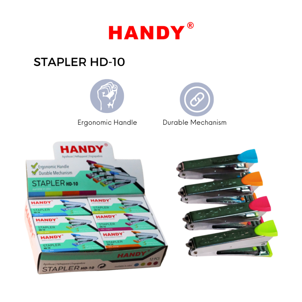 

Stapler Handy HD-10 - Stapler Kecil Handy