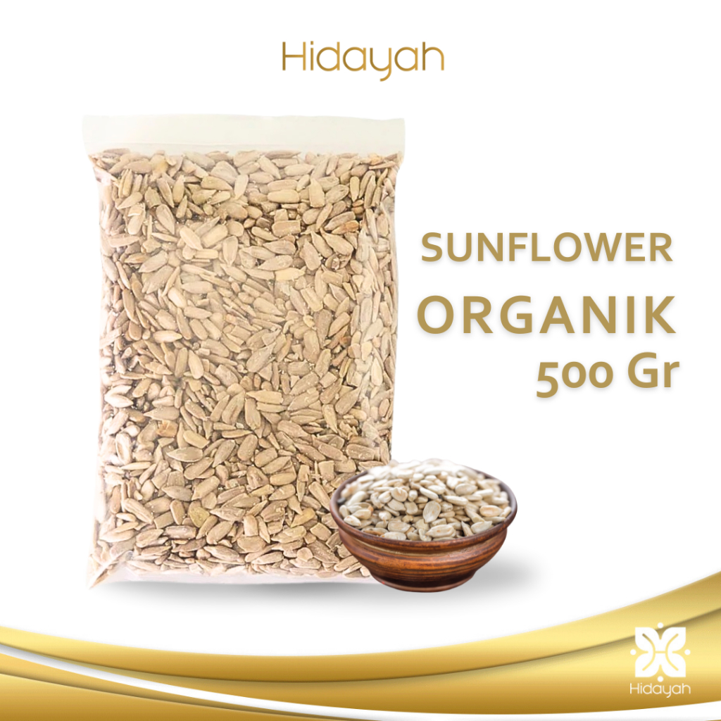 

Sunflower Seed Original 500 Gr - Kuaci Kupas Siap Pakai Biji Bunga Matahari