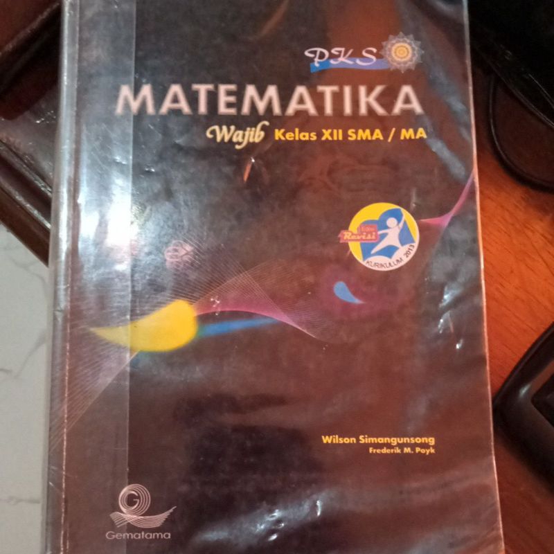 buku matematika kelas 12 SMA/MA Gematama