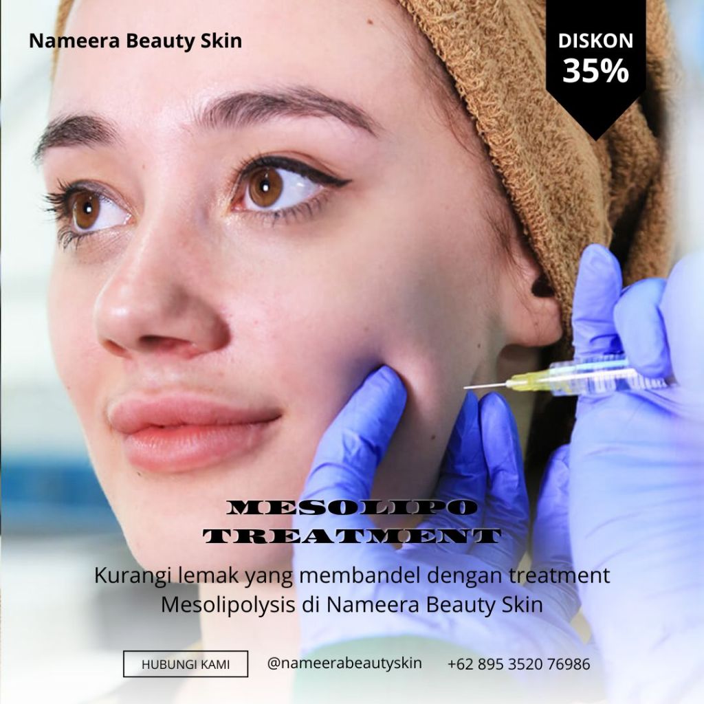 Voucher Promo Nameera Beauty Skin Oktober Mesolipo Treatment