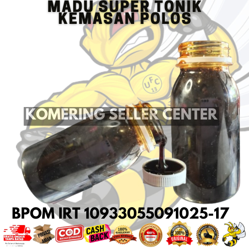 

madu super tonik kemasan polos tanpa label isi 60ml