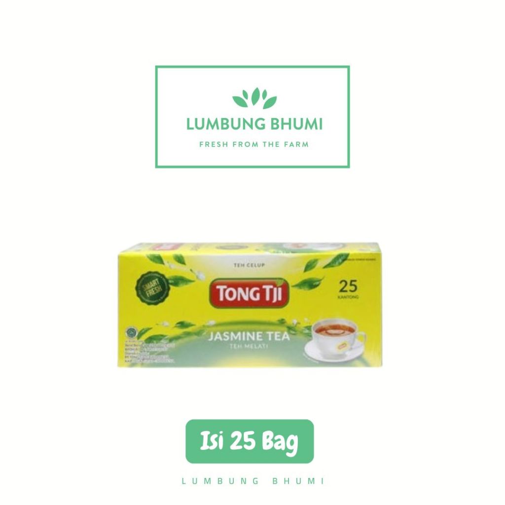 

TONG TJI Teh Celup Melati Isi 25 1 Pcs - Lumbung Bhumi