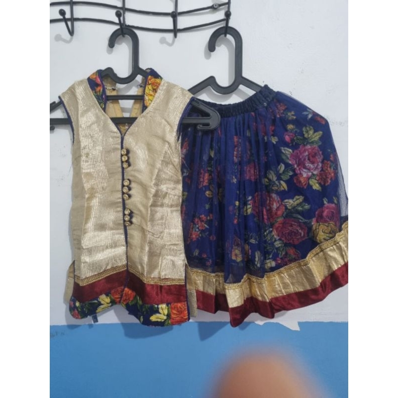 preloved baju rok India anak umur 2 tahun