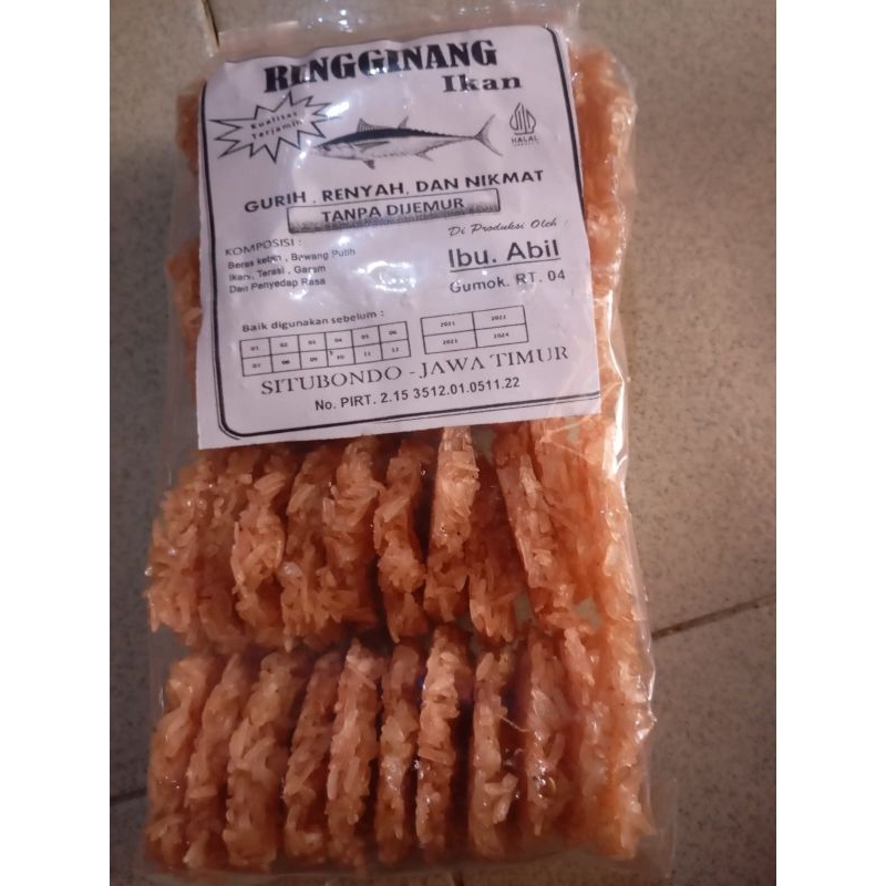 

Rengginang Ikan Siap Goreng