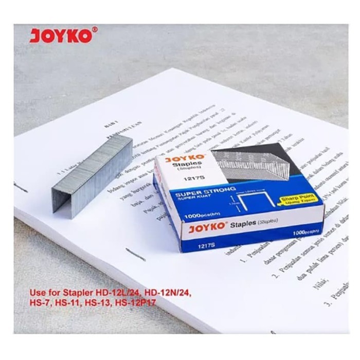 

Joyko - Isi Staples No.1213S - Isi cekrekan Besar - Pack