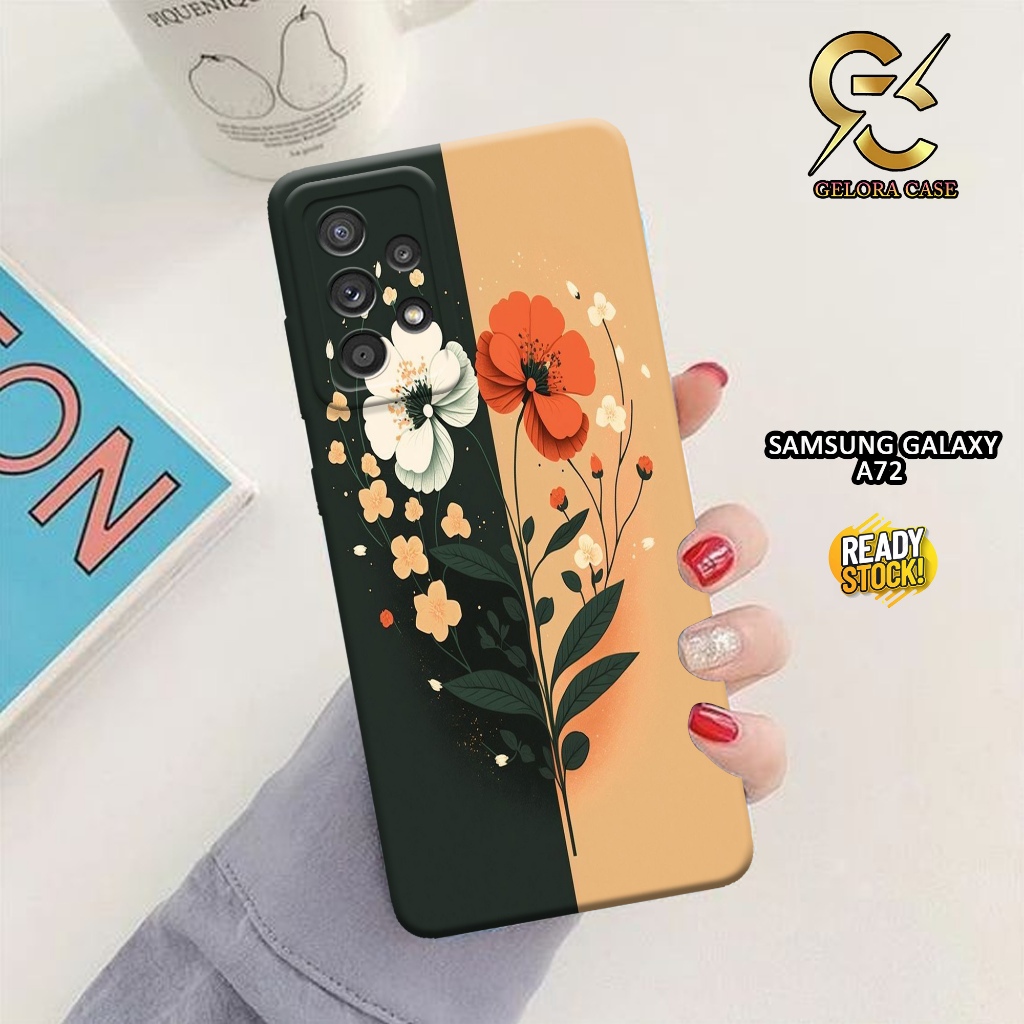 Softcase Samsung Galaxy A72 4G 2021 - geloracase - Casing  Samsung Galaxy A72 4G 2021 - Motif case b