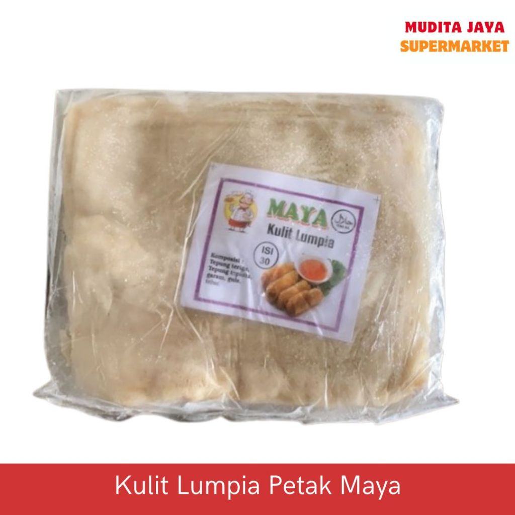 

Kulit Lumpia Petak Maya Isi 30 Lembar