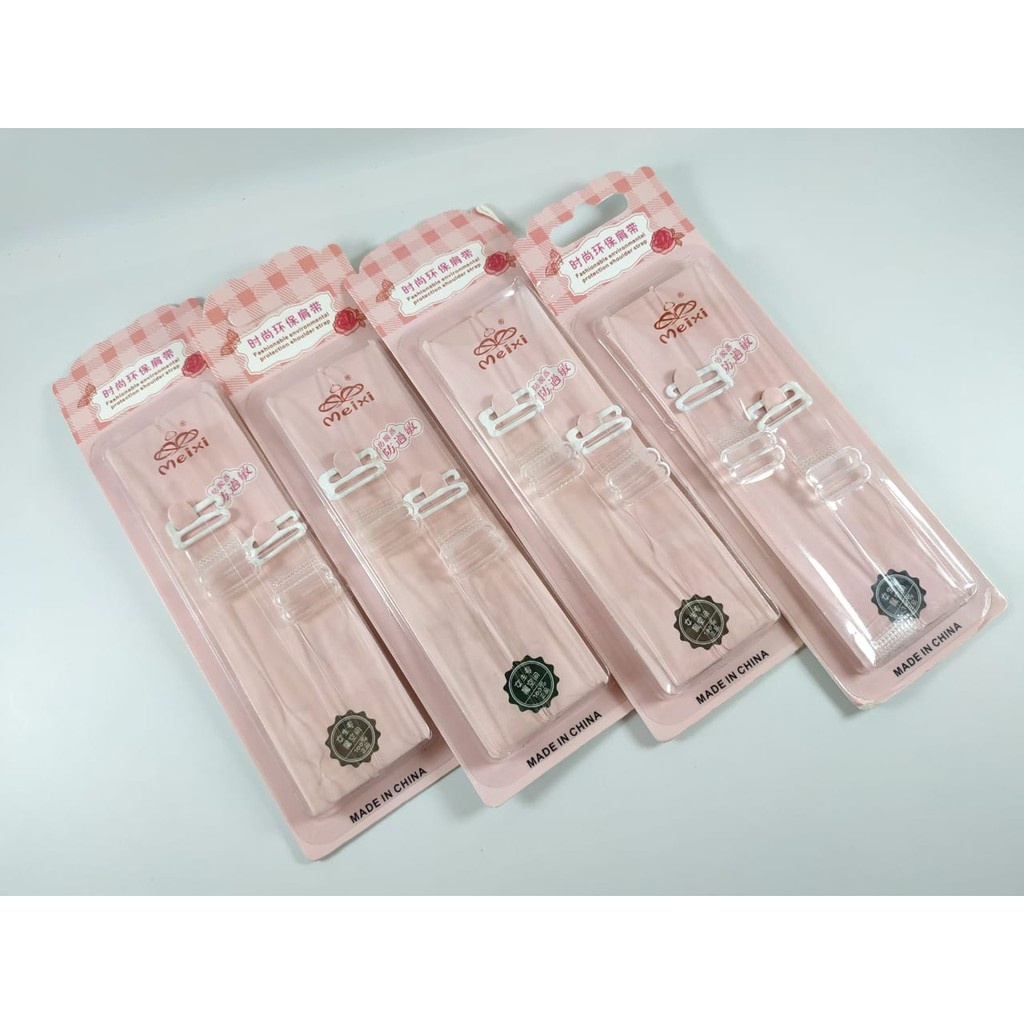 Tali Bra Transparan  Tali BH Bening Elastis Tebal Tokopelanginicer - STRAP TALI BRA BH DALAMAN