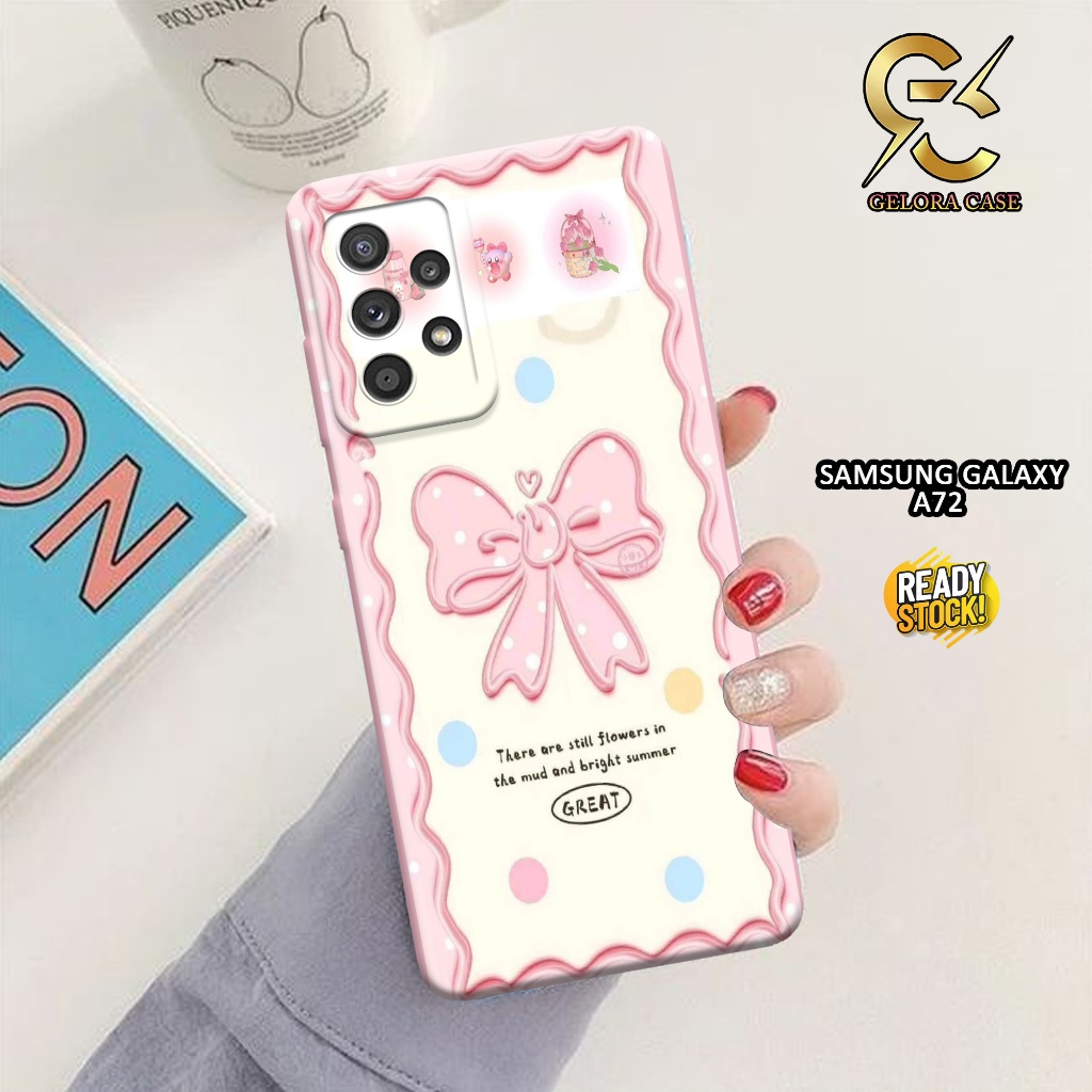 Softcase Samsung Galaxy A72 4G 2021 - geloracase - Casing  Samsung Galaxy A72 4G 2021 - Motif case c