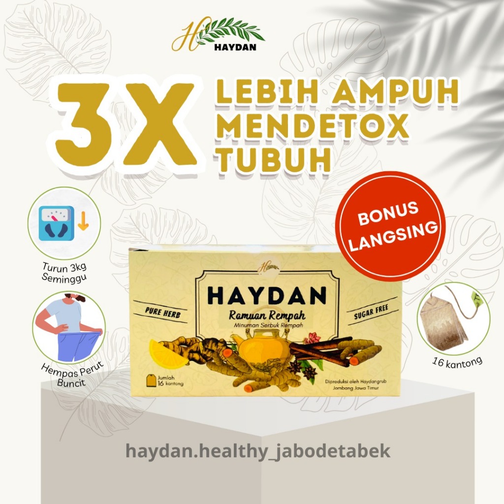 

haydan.healthy / haydan official / haydan rempah/ jsr/ haidan/ heydan/ hayden/ dr zaidul akbar