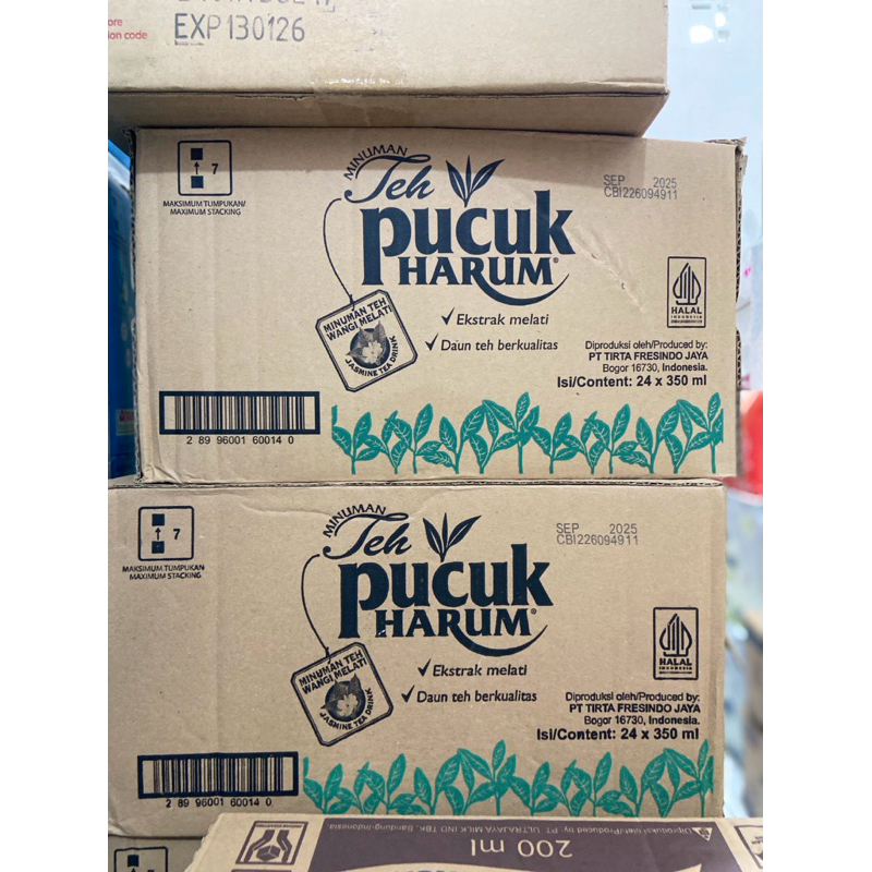 

teh pucuk 1 carton isi 24 x350ml