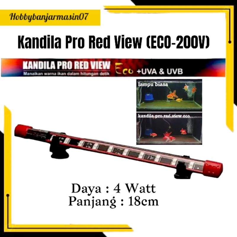 ( ECO-200V ) LAMPU KANDILA PRO RED VIEW ECO SERIES LAMPU JAHAT LAMPU MERAH LAMPU KOKI LAMPU KOI ARWA