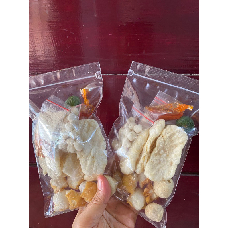 

PAKETAN 10 BUNGKUS CUANKI TANPA MIE enak DENGAN KALDU KUAH PEDAS MANTAP