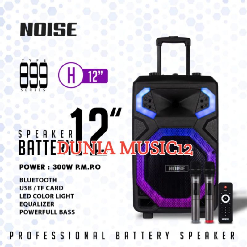 Speaker Portable Noise 899H Original Speaker Portable 12inch