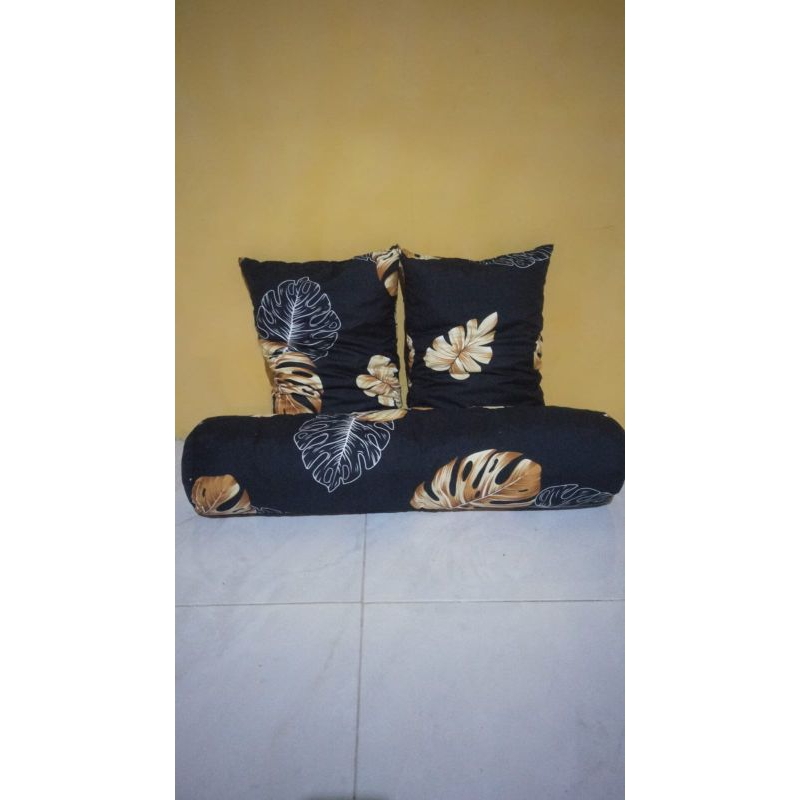 1 set bantal guling dewasa,1 set bantal guling bermotif,1 set bantal guling isian foam,1 set bantal 