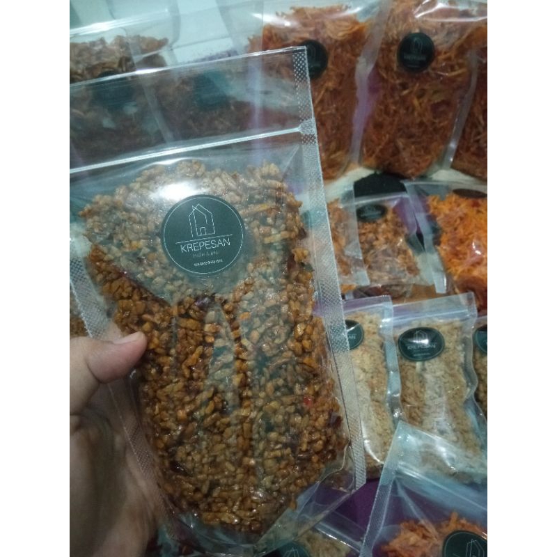 

tempe orek kering manis gurih