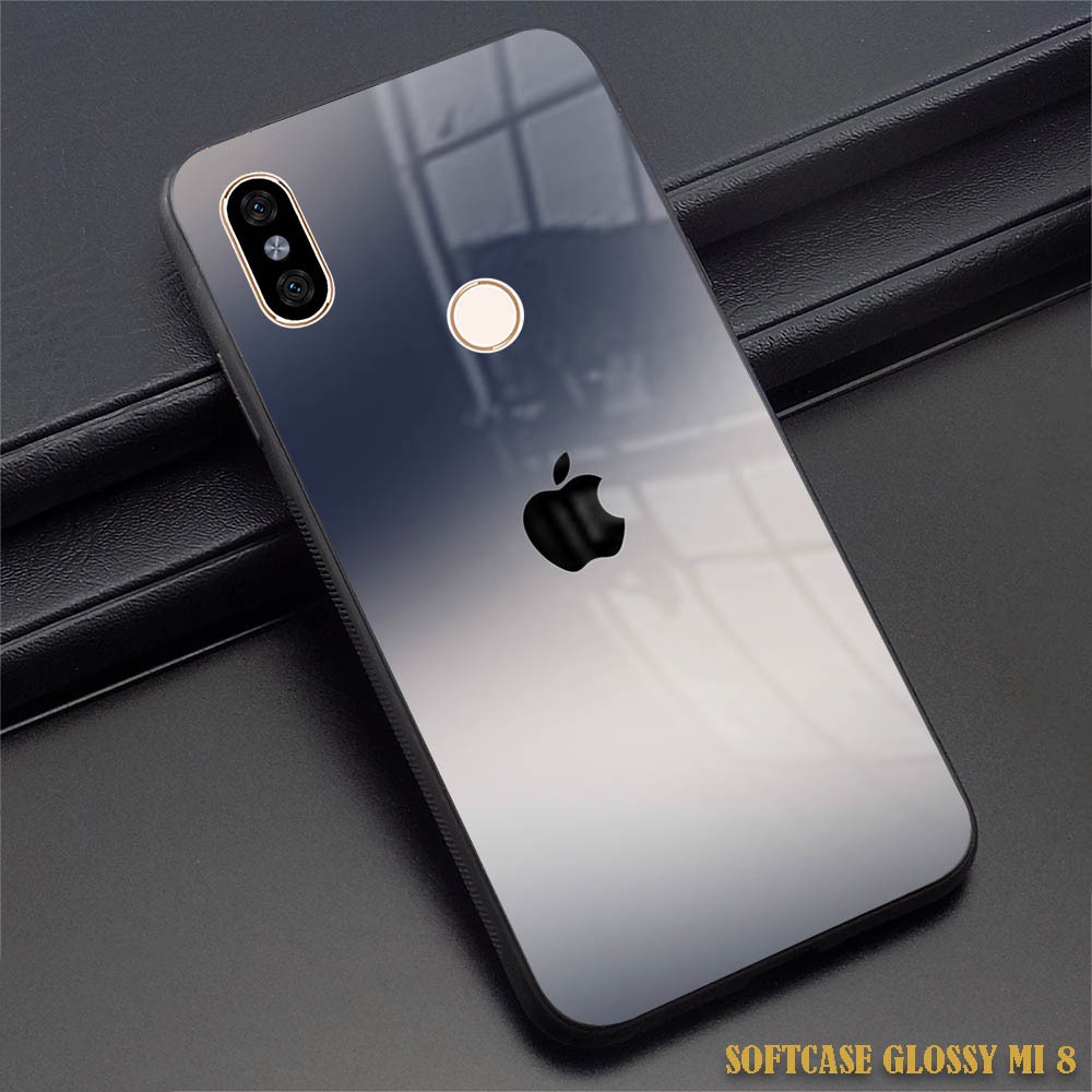 CUSTOM CASE GLOSSY TYPE Xiaomi Mi 8 LITE - Mi 11 LITE |FR17| MOTIF LOGO APPLE IPHONE DESIGN PREMIUM