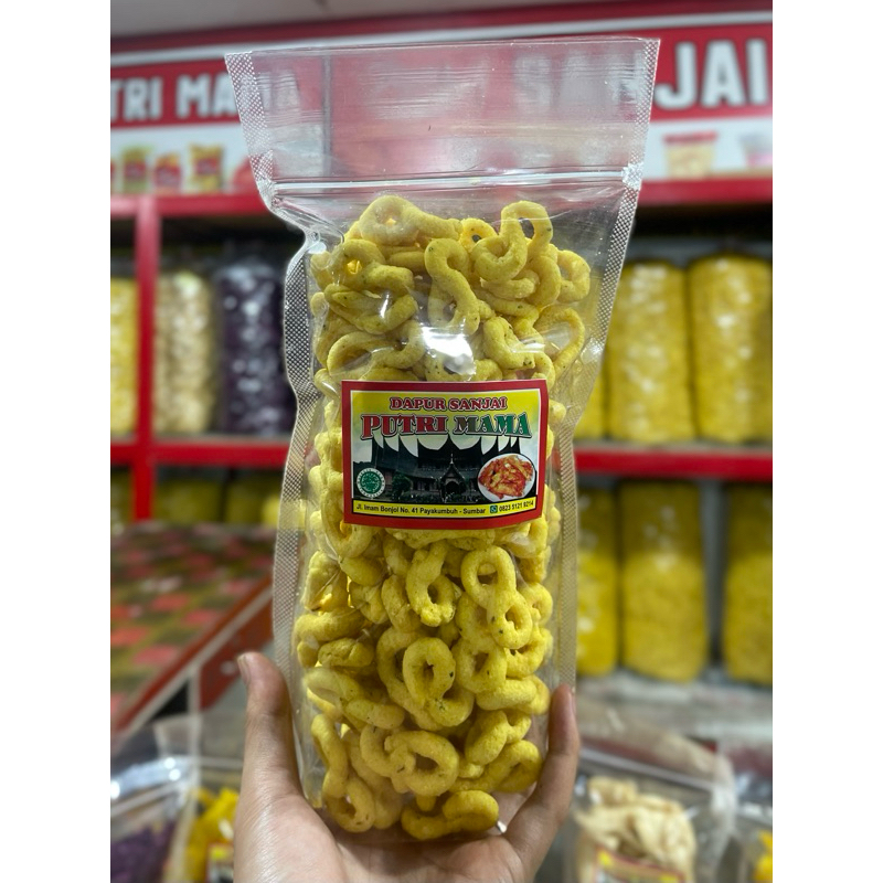 

LANTING / KARAK KALIANG (200gr) - keripik 88 / keripik sanjai khas minang / oleh oleh khas padang