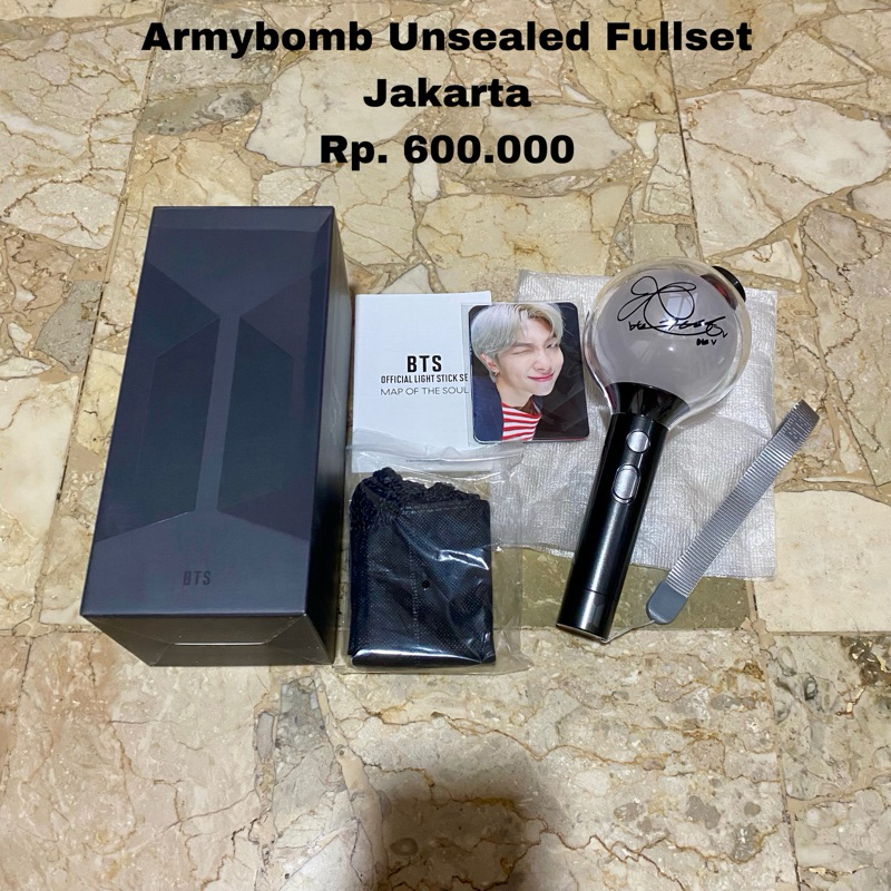 BTS Army Bomb Original Fullset Unsealed
