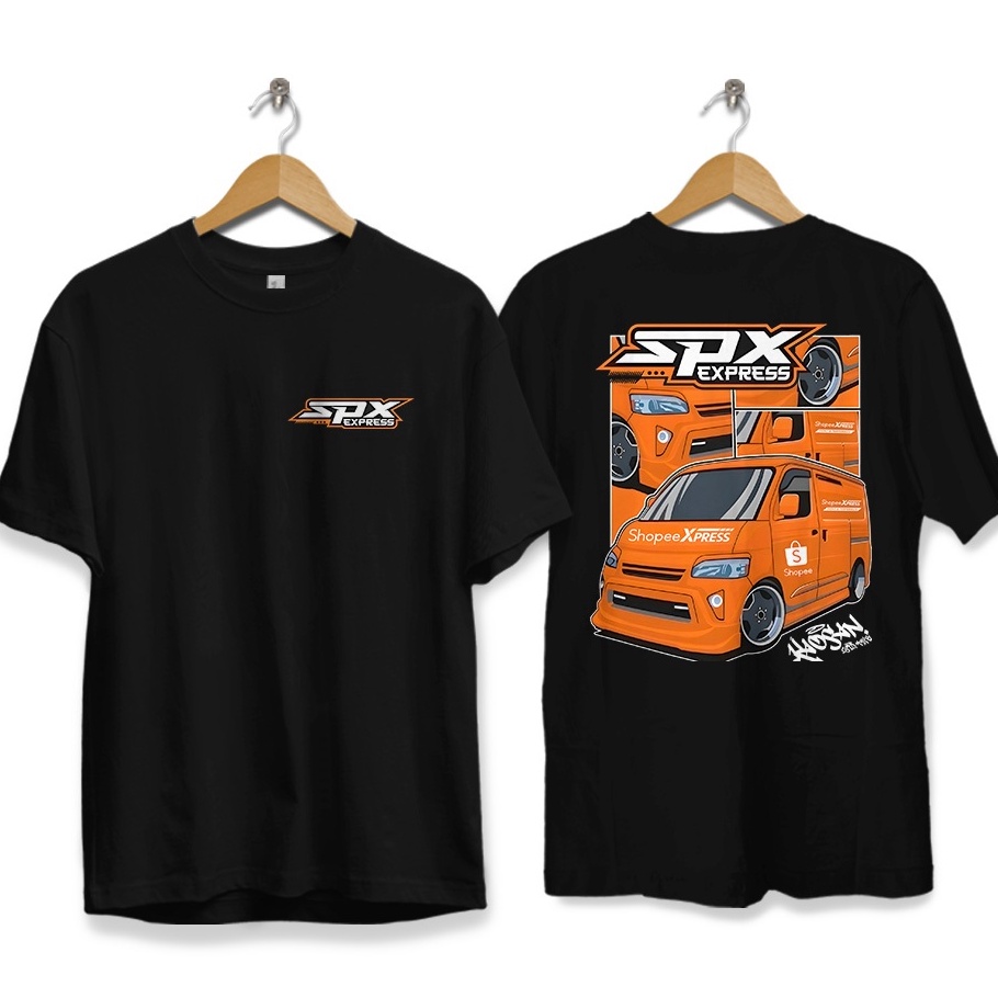 KAOS SPX EXPRESS  BAJU MOBIL SPX  KAOS EXSPEDISI TSHIRT DISTRO  ATASAN DEWASA