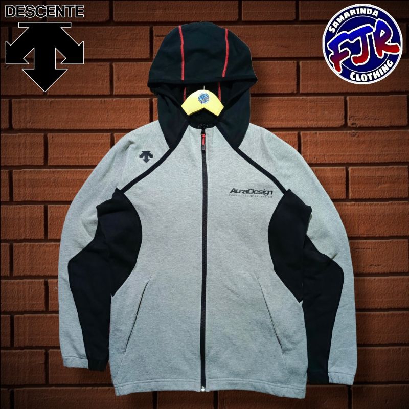 Descente Zipper Hoodie Outdoor Jacket