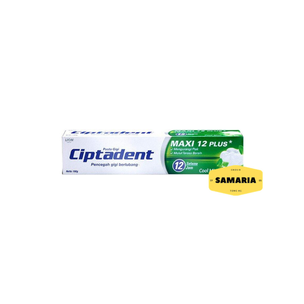 Ciptadent Cool Mint Pasta Gigi Kemasan Jumbo 190 Gram
