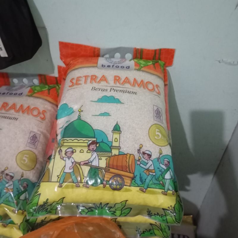 

Beras premium setra ramos 5kg