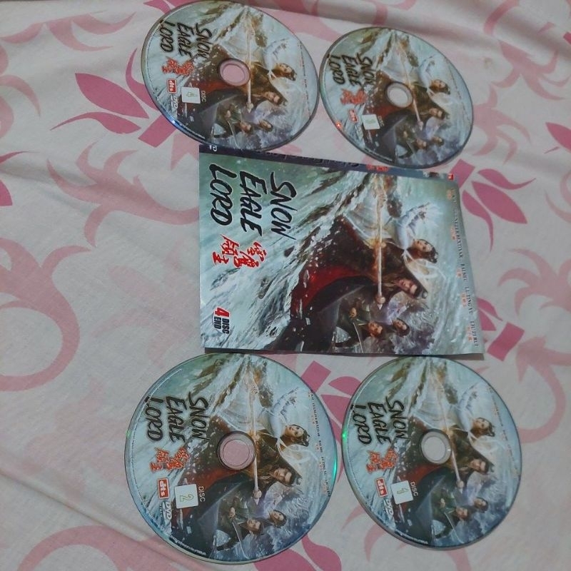 DVD Serial Silat Mandarin - XU KAI ( Chinesse Action Drama ) SNOW EAGLE LORD 4 Disc