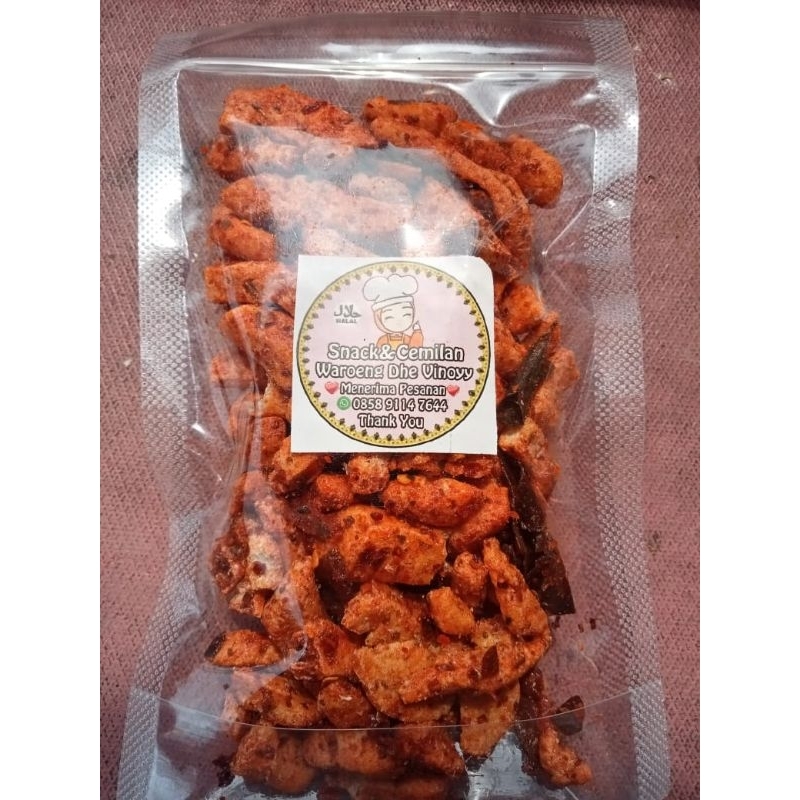 

Basreng daun jeruk(baso goreng)