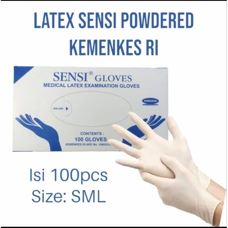 Sarung Tangan Sensi / Sensi Gloves / Sarung Tangan Karet Handscoon