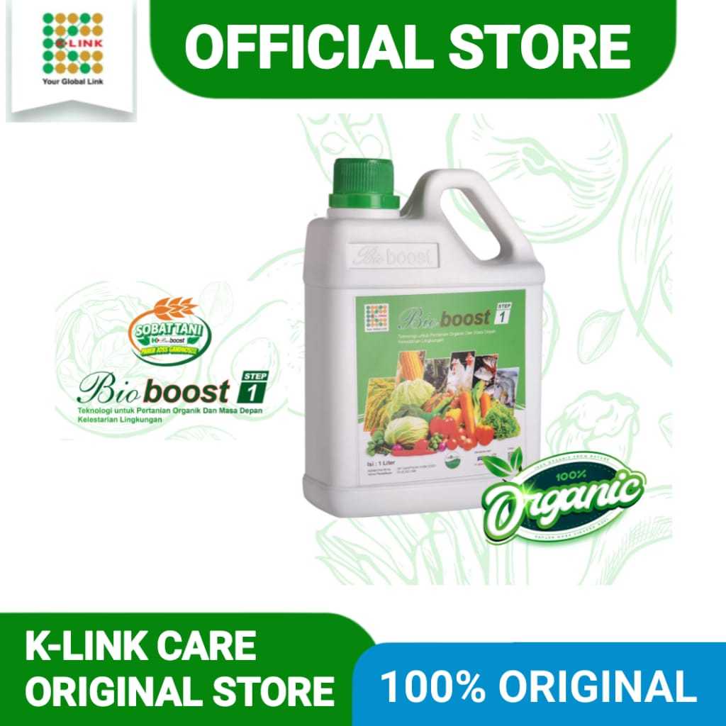 BIOBOOST STEP 1.BIOBOOST K LINK ORIGINAL.PUPUK CAIR BIOBOOST.BIOBOOST K LINK.BIOBOOST PUPUK ORGANIC.